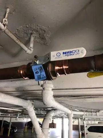 Copper pipe repair and valve work for Backflow Testing in Disco